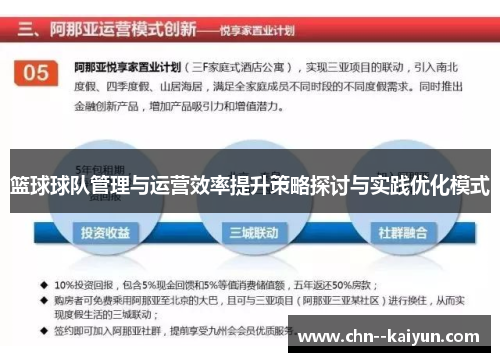篮球球队管理与运营效率提升策略探讨与实践优化模式
