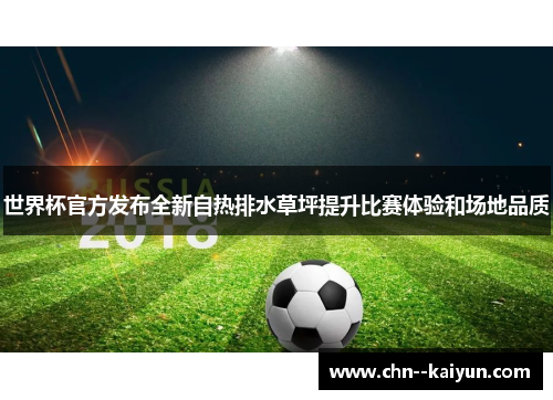 世界杯官方发布全新自热排水草坪提升比赛体验和场地品质